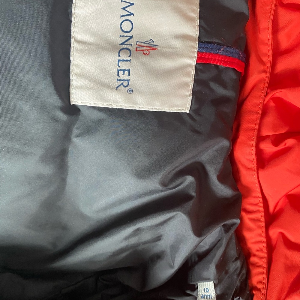 Moncler Children’s size 10 puffer jacket,
